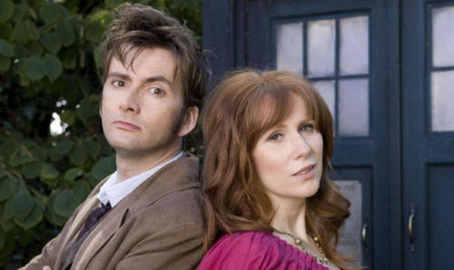elsinore-and-inverness: Photoshoots for Doctor Who with David Tennant and Catherine Tate, Billie Pip