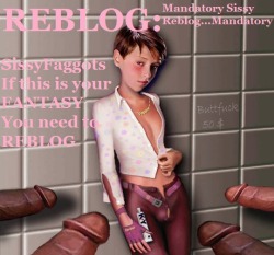tiatizziannifeminization:  sissy-university: Sissybois –&gt; This is a ‘Mandatory Reblog’. If this is one of your fantasies and dreams, you must reblog. Help other Sissyfags find their way to total Sissification.  If you want to be totally transformed