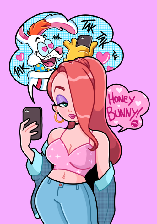 chickorysticksart:honey bunny