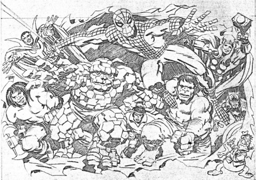 joearlikelikescomics - Marvel Heroes by Jack Kirby
