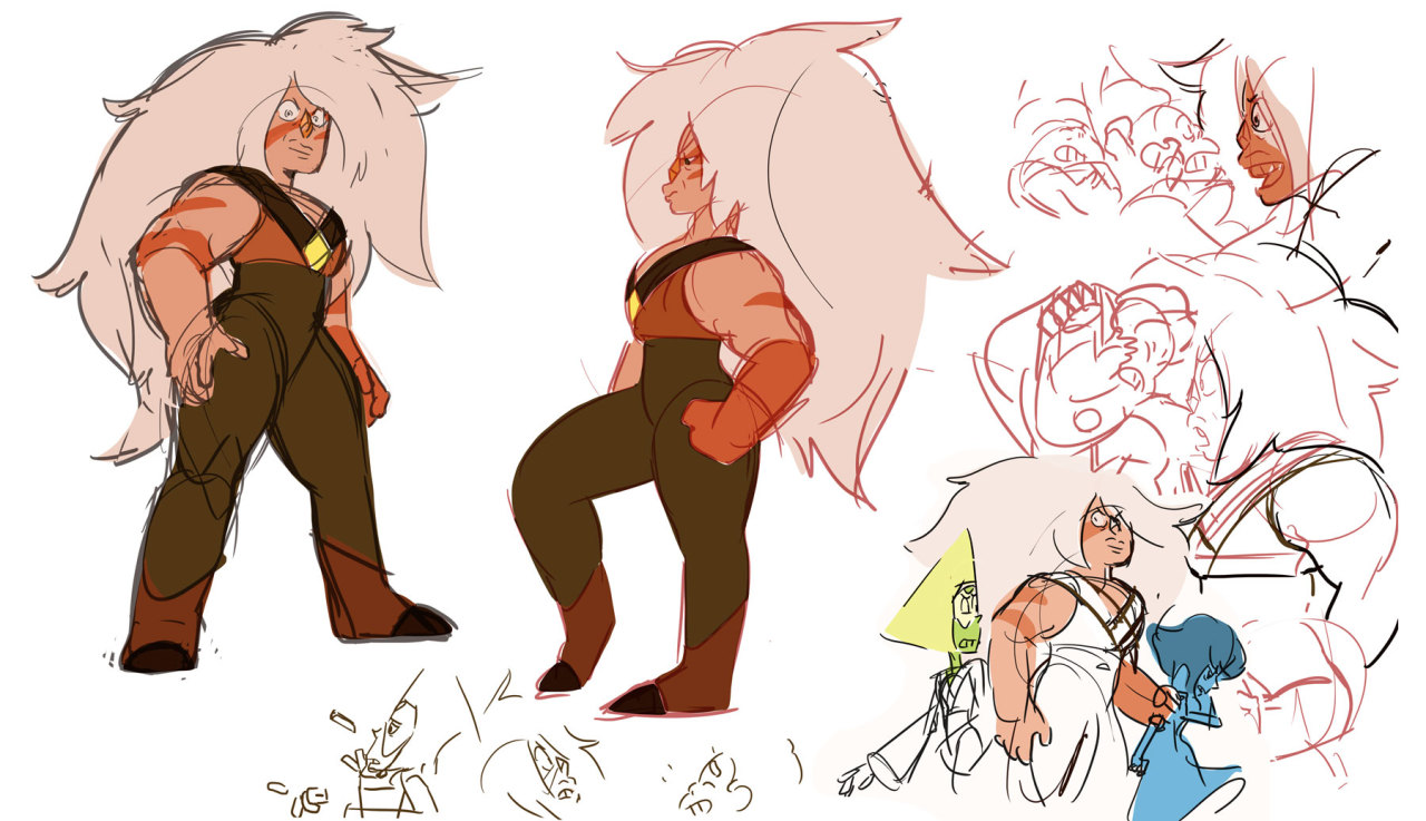 rebeccasugar:  Early Jasper concepts