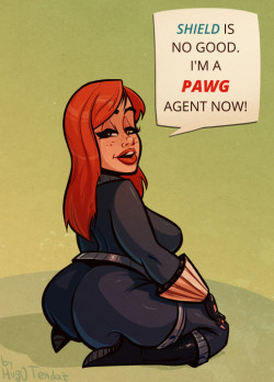   What&rsquo;s happening with comics these days? Captain America is Hydra agent, Black Widow is PAWG agent&hellip;  It&rsquo;s confusing :) What&rsquo;s next?I guess only Hulk can handle her now :) My other profiles : Twitter  Newgrounds   DeviantArt 