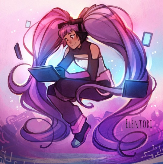 elentori-art:  Entrapta 💜👾 