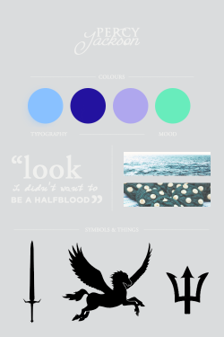 oliviarodrigod:  percy jackson &amp; the olympians + moods {insp by} 