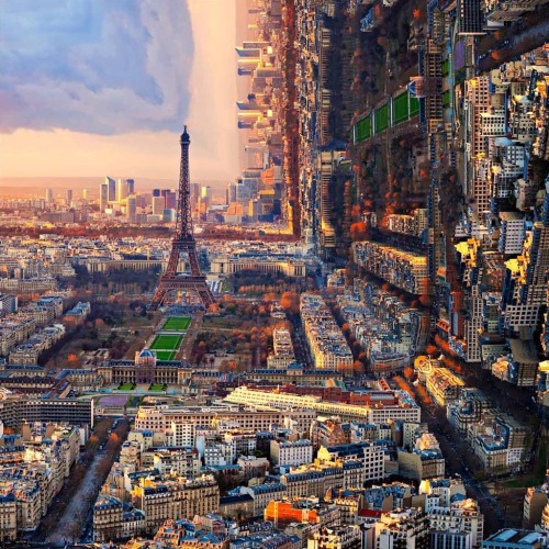 archatlas:    Mind-bending Dream Landscapes by Petey Ulatan  Petey Ulatan is a designer specializing in brand management, development, graphic design, photography and web design. Like other artists and architects he was inspired by the mind-bending