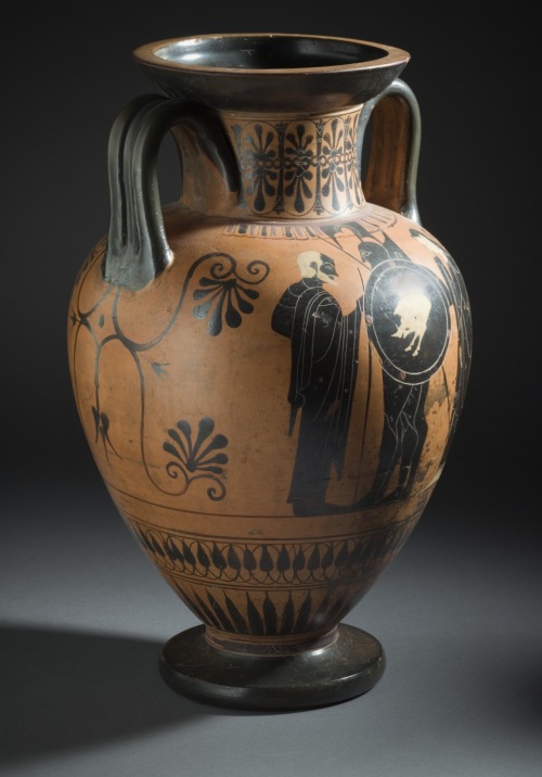 Neck-Amphora With a Man Playing a CitharaGreece, Attica, c. 510 BC 