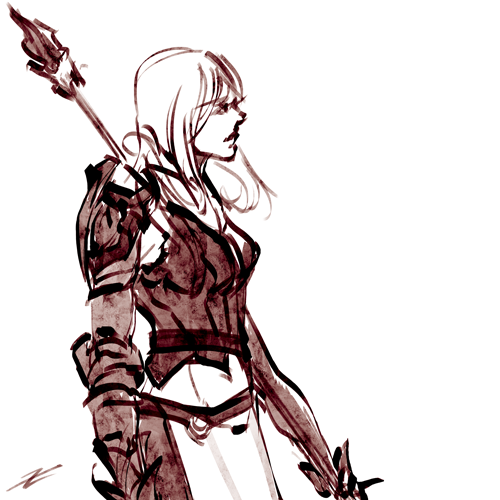 00323z:Doodle Dragoon Ⅱ - Final Fantasy XV Aranea Highwind