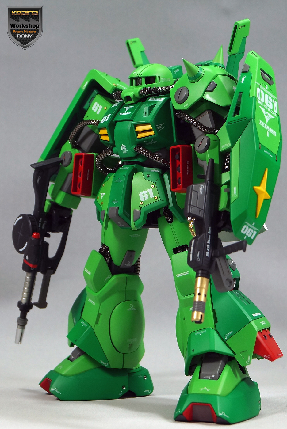 gunjap:  MG 1/100 RMS-106 Hizack 하이젝 Remodeled by Kraina Workshop. Full PHOTO