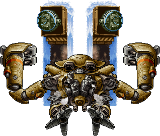 yuria1224:  metal slug <3  Man the mechs in this game were hella
