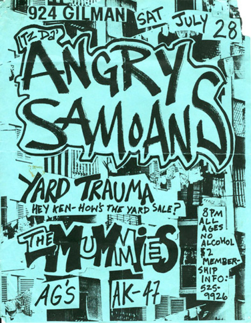 cthulhucoffee:  Punk Flyers of the 80’s and 90s 