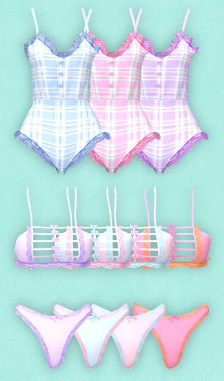 ༺ ♡J’ADORABLE LINGERIE SET   ♡༻hey girlies! here is a cute lil set featuring some sweet like candy