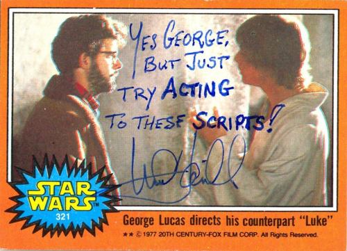 logic-and-art:theinturnetexplorer:Mark Hamill Autographsfeenex