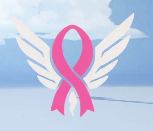 wastelandbaby:New mercy items for breast cancer research.There’s also a shirt on blizzards web