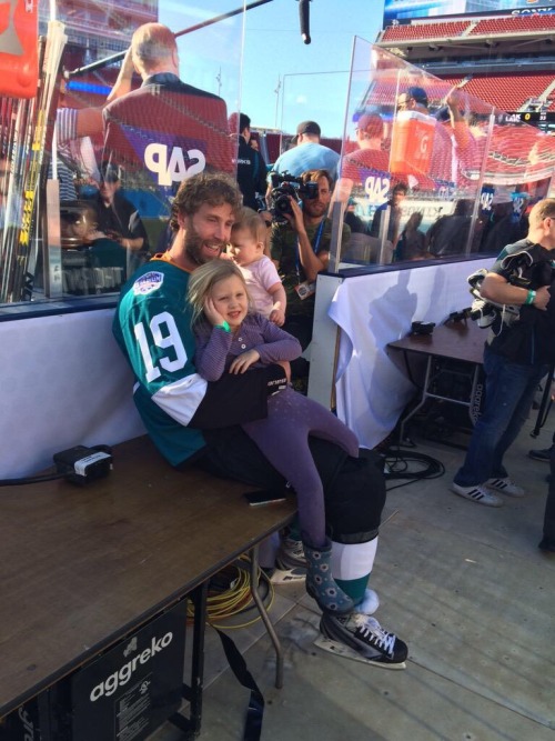 Wives and Girlfriends of NHL players — Tabea & Joe Thornton