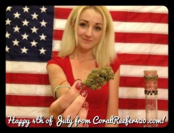 coralreefer420:  Happy 4th of July!