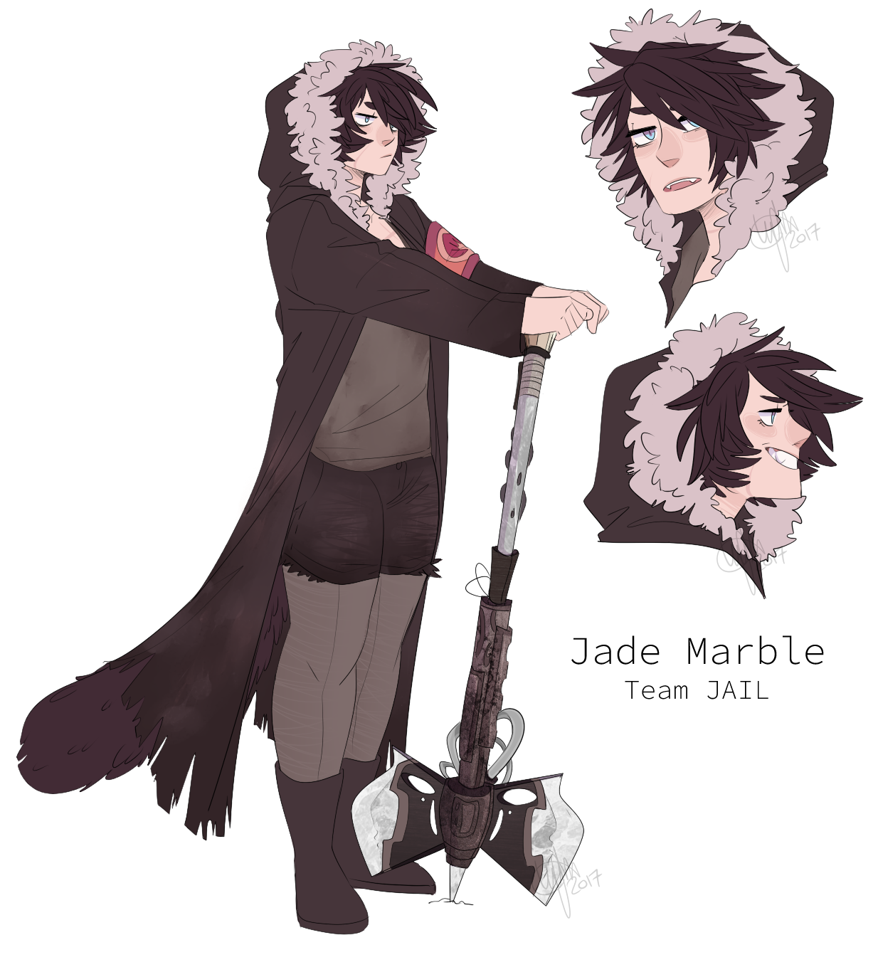 hlkproductions:  For one of my semester assignments we’re practicing character