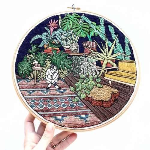 Sex sosuperawesome:  Embroidery Hoop Art, Embroidery pictures