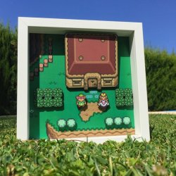 retrogamingblog:Nintendo Shadowboxes made by ChimoGA