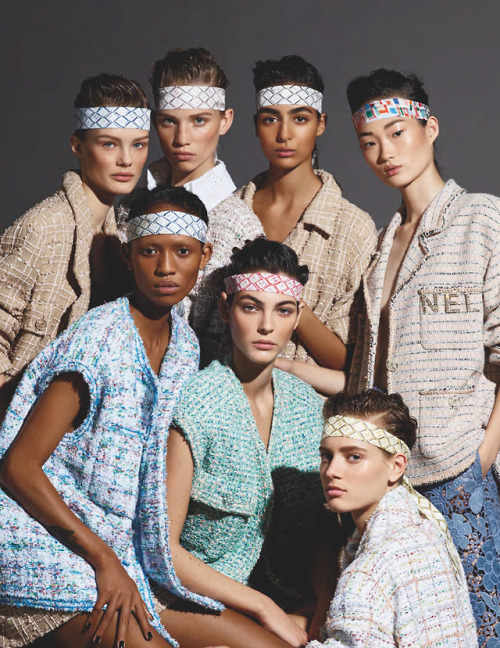 fashionalistick: CHANEL Spring/Summer 2019 campaign Rebecca Leigh Longendyke, Nora Attal, Hyun Ji Sh
