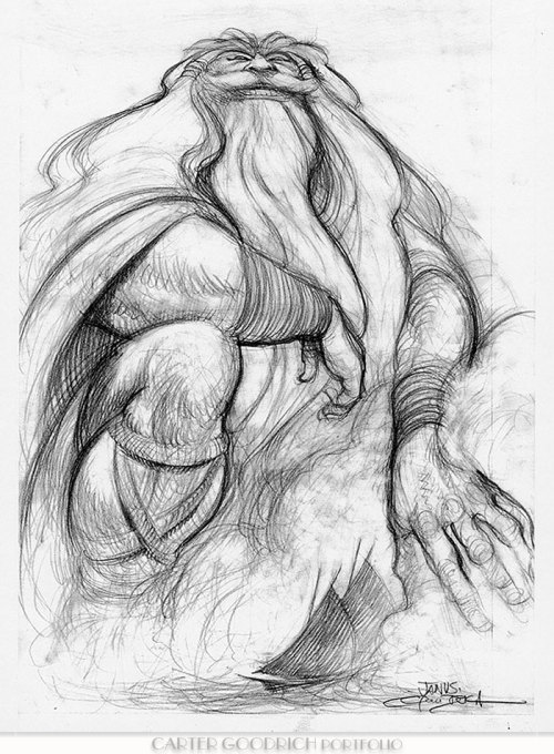 animationandsoforth:Character designs for Sinbad: Legend of the Seven Seas by Carter Goodrich