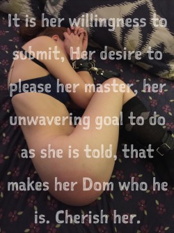 christina4u2:  dirtyslut2513:  I adore my Dom 😻  As do I ❤️–ch  So do I. :)-O