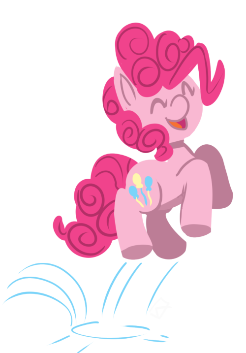 fauxsquared:  Hop-a-long pink pony by fauxsquared  Eeee~! <3
