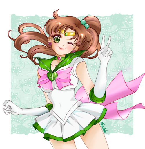 teruuhii:Finally finished Sailor Jupiter! She is my favourite inner senshi! ♥