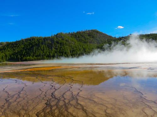 Some nice shots of Yellowstone hydrothermal features. Note how amazing the sky looks in these - that