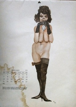 Miss February From&Amp;Quot;The Maidens 1965 Calendar: A Portfolio Of Selected Girls