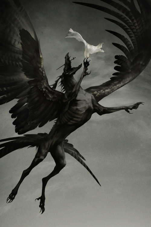 yomo7:Phenomenal, macabre monster art by Naomi Chen 