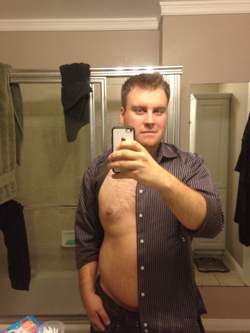 notlostonanadventure:  Have a pair of cocky ass selfies.  Also, I’m down to 215 but I seem to have plateaued in my low carb life. Any helpful advice?