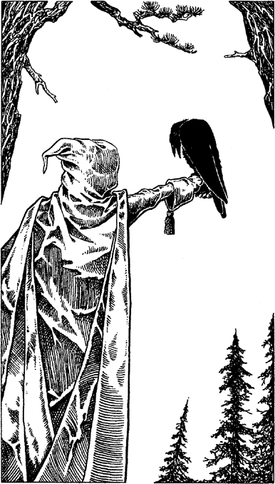 fuckyeahbritisholdschoolgaming:  Illustrations from Lone Wolf 1 - Flight From the Dark. Gary Chalk, 1984.I am so wedded to the idea that Magamund is Gary Chalk’s pen and ink work that I’ve never been able to take to any other artist’s vision of