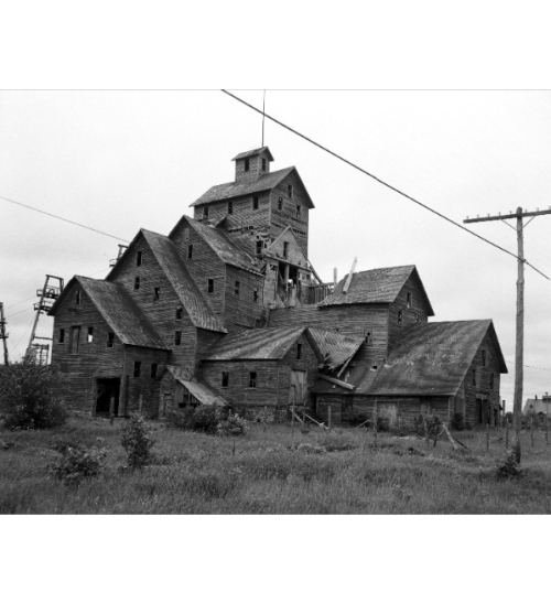 mittenhistory: Abandoned Quincy Mine at Hancock Shaft House, just outside Hancock, MI:1953Quincy Min