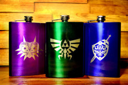 retrogamingblog: Legend of Zelda Flasks