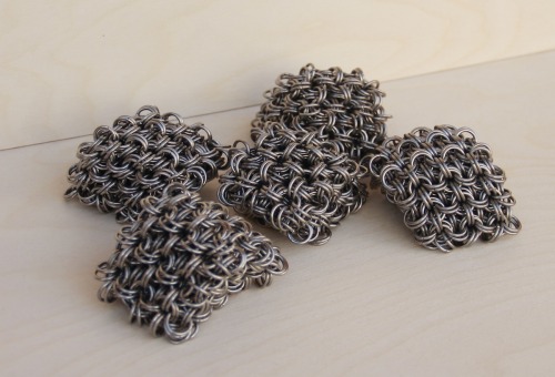 Stainless Steel Juggling Balls. Theyre Made Of A Japanese Style Chainmail Weave, Normally A Flat Sheet,