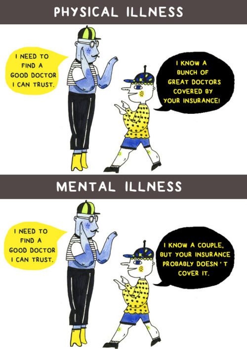 npr:  yrbff:   How We Treat Mental Illness Vs. How We Treat Physical Illness  It’s World Mental Health Day.  Remember, everyone experiences mental illness differently, and the way we talk about it can have a significant effect on someone’s well-being.