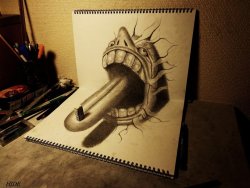 101fuymemes:Jaw droppingly good 3D drawings!!!God