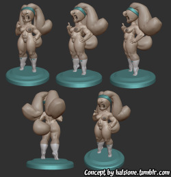 halsione:pwnypony:WIP sculpt based on a concept by HalsioneI really, really, really like this work, thanks a ton