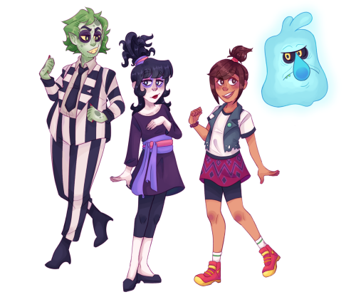 esmeblaise:yknow that cartoon about a young girl whos best friends with a disgusting ghost no one el