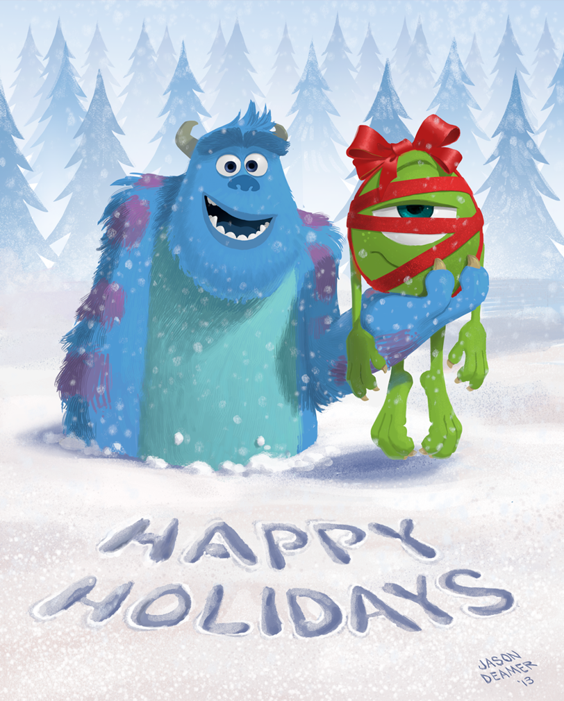 tinkeperi:  23 Days of Christmas # 24 by Jason Deamer:) Art Director Character Design