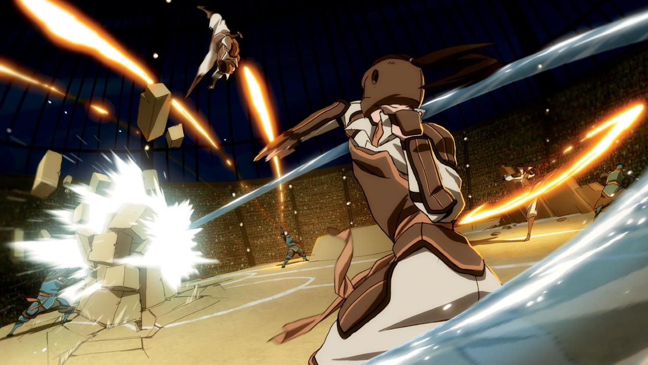 cheonjiwang: dicktripwire:  Wallpapers from The Legend of Korra: The Art of the Animated