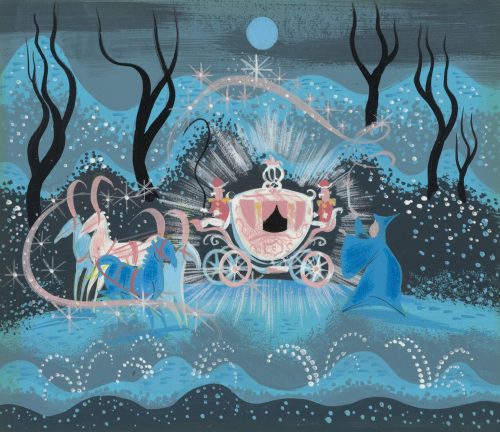 Cinderella Concept Art By Mary Blair.