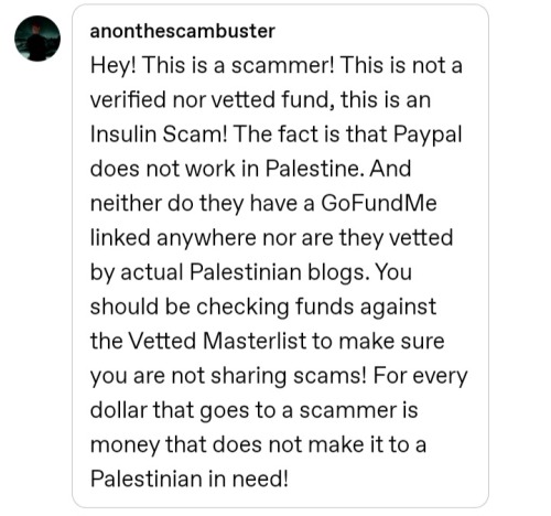 ATTENTION!!!! DO NOT DONATE TO @androgynousrunawaytree