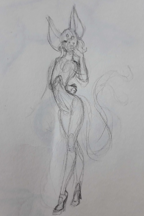 Some Sketches I've Drawn. Up There Maji And A Random Espeon Character I Did To Practice Posing And Stuff.