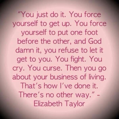 It’s the only thing you can do.