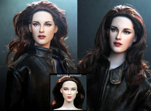 redhoodsandbloodyhearts:  lolrenaynay:  ladamania:  Look at these amazing doll repaints by Noel Cruz, look at them!  Holy fuck.  I would kill for a custom painted Tia Dalma doll 