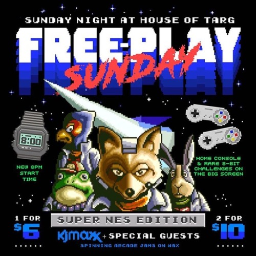 Join us every Sunday night at the House of TARG for Toughen Up! FREEPLAY SUNDAYS with your host DJ @