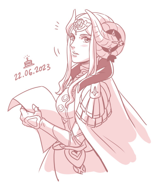Happy Birthday To Edelgard, Here Are Some Older Pieces Featuring Our Unyielding Emperor