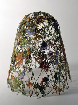 booooooom:  Dried flower sculptures by Ignacio