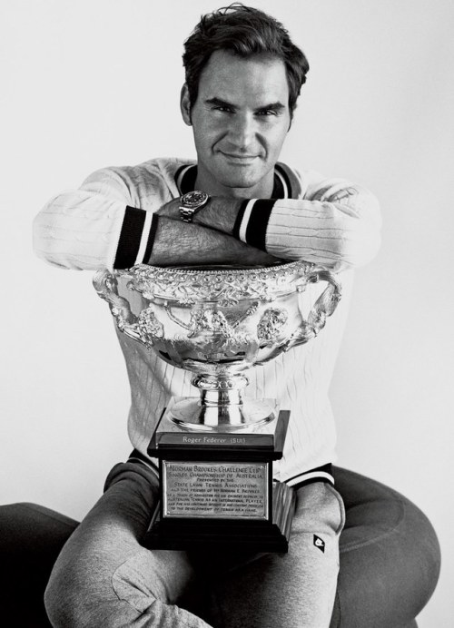 Roger Federer For GQ.